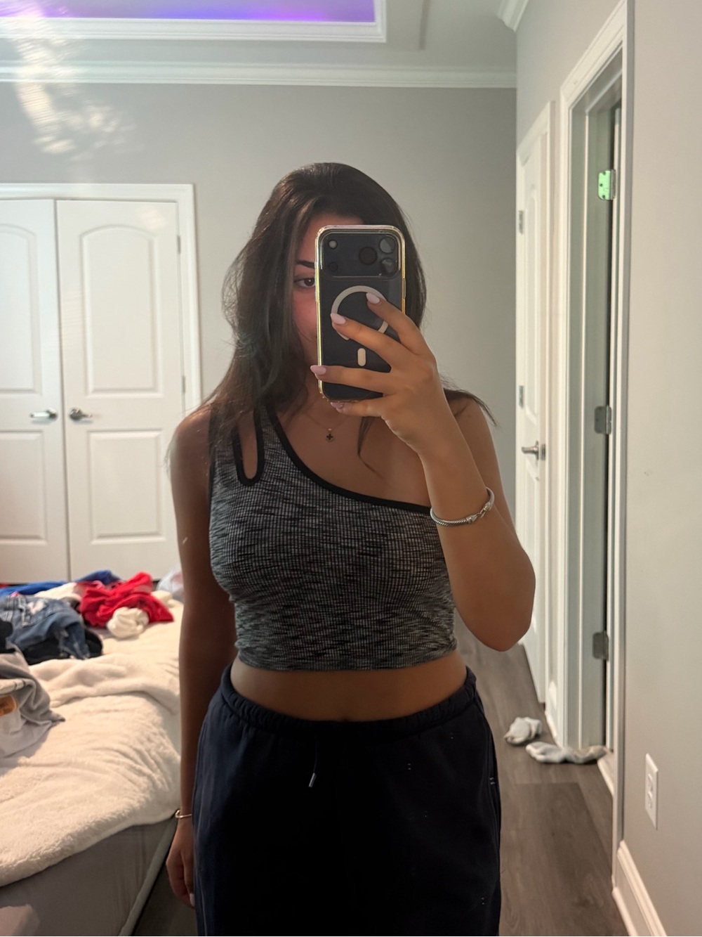 Aerie one shoulder tank